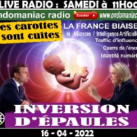 Les carottes sont cuites 16 04 2022 Inversion d'épaules