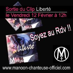 Sortie de mon Clip Vidéo " Liberté" Le Vendredi 12 Février à 12h00 