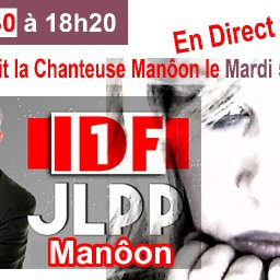 La Chanteuse Manôon sera en direct Live le Mardi 5 Avril 2022 sur IDF1 dans l'émission de Jacky à 17h30